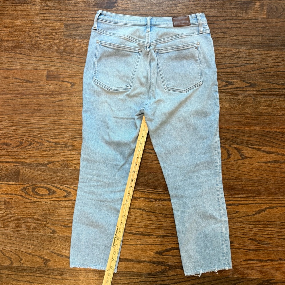Madewell The Perfect Vintage Jean Cropped Distressed Ankle Jeans - Picture 5 of 5